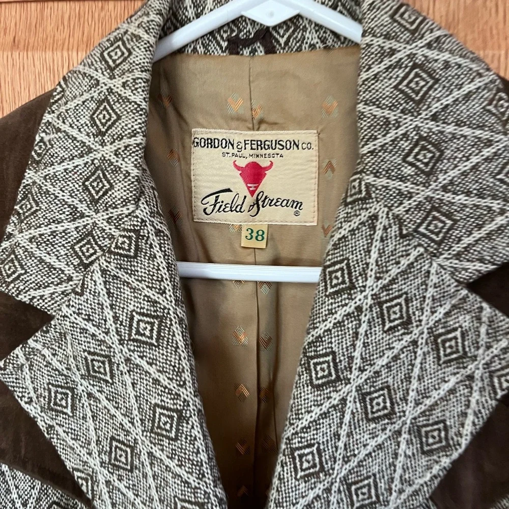 Vintage Gordon & Ferguson field & stream Western sports jacket